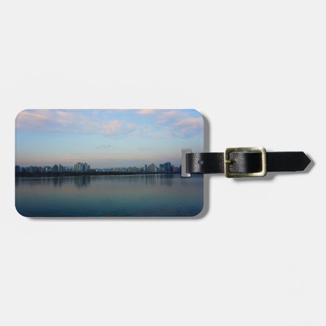 The Heart and Soul of Seoul Luggage Tag (Front Horizontal)
