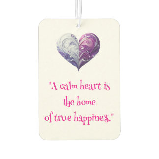 The Heart Car Air Freshener