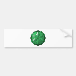 The Heart Chakra Bumper Sticker