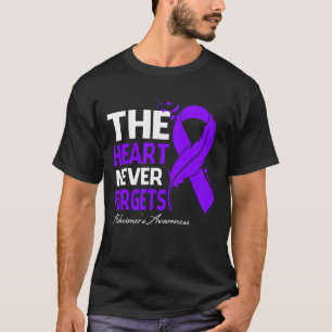 The Heart Never Forgets Alzheimer´s Awareness T-Shirt