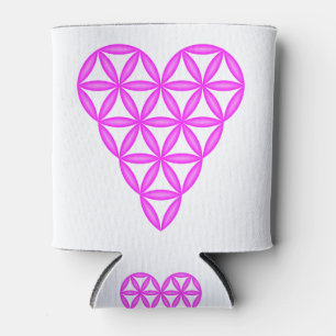 The Heart Of Life – Pink/3D. Can Cooler