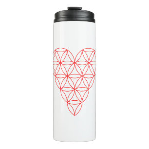 The Heart Of Life – Red/Wired.01 Thermal Tumbler