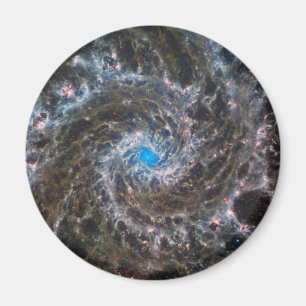 The Heart Of Messier 74 Magnet