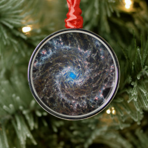 The Heart Of Messier 74 Metal Tree Decoration