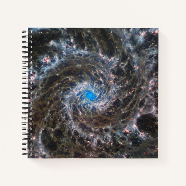 The Heart Of Messier 74 Notebook (Front)