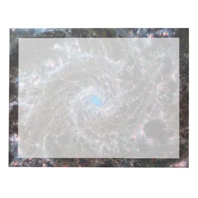 The Heart Of Messier 74 Notepad (Front)