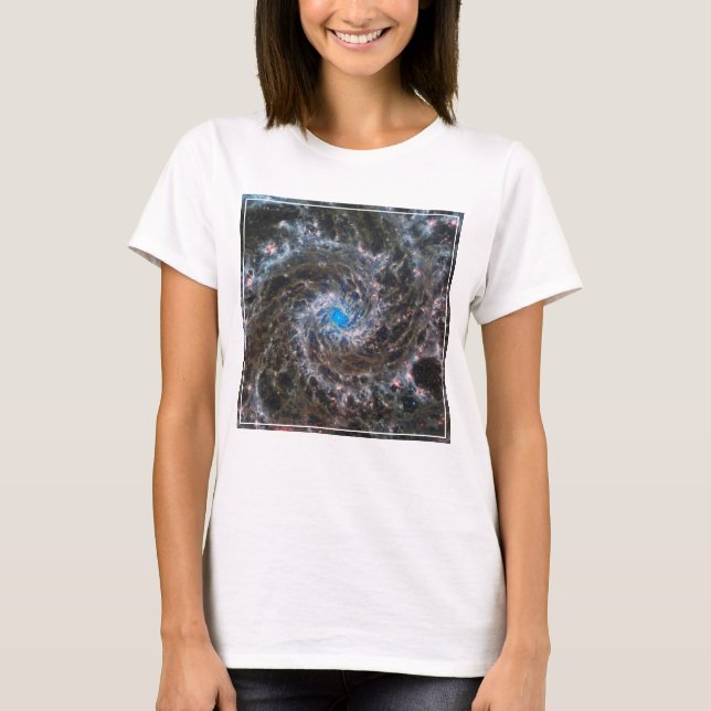 The Heart Of Messier 74 T-Shirt (Front)