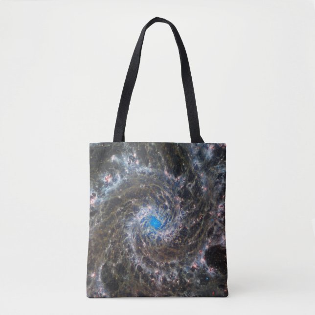 The Heart Of Messier 74 Tote Bag (Front)