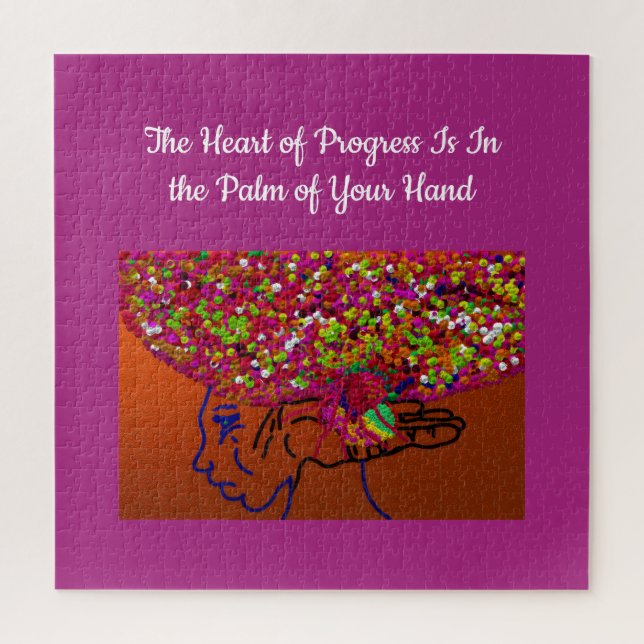 The Heart of Progress Puzzle (Vertical)