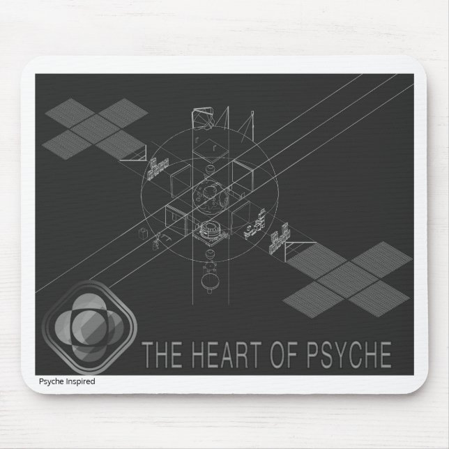 The Heart of Psyche Mousepad (Front)