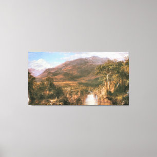 The Heart of the Andes, 1859 Canvas Print