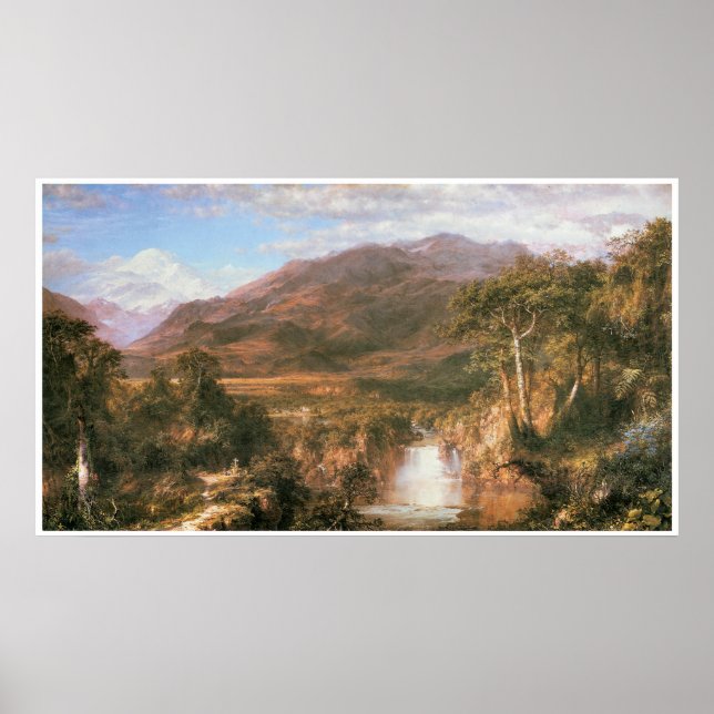 The Heart of the Andes, 1859 Poster (Front)