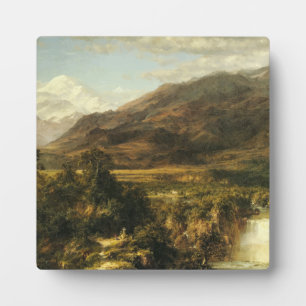 The Heart of the Andes by Frederic Edwin Church Plaque