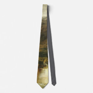 The Heart of the Andes by Frederic Edwin Church Tie