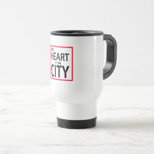 The Heart of the City Travel/Commuter Mug