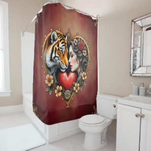 The heart of the hidden wilderness,  shower curtain
