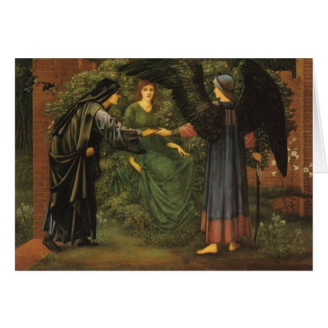 "The Heart of the Rose", by Edward Burne-Jones (Front Horizontal)