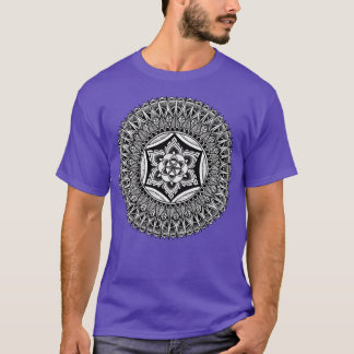 The Heart Sacred Geometry Mandala T-Shirt