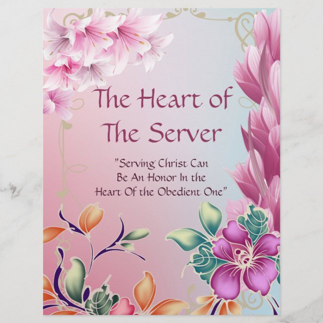 The Heart  Server Title Page Personalised Paper (Front)