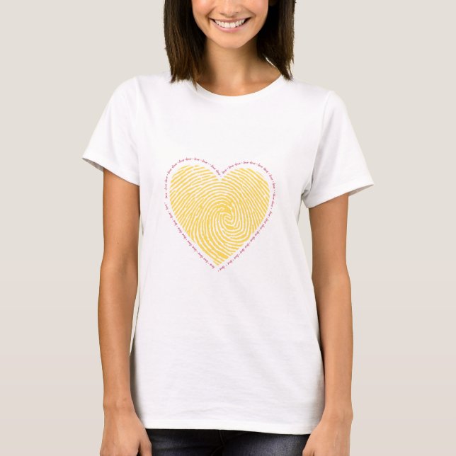 The Heart T-shirts design (Front)