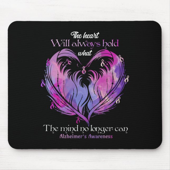 The Heart Will Always Hold What The Mind Heimerhei Mouse Mat (Front)