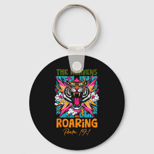 The Heaven Re Roaring Psalm 19 1 Christian Faith T Key Ring