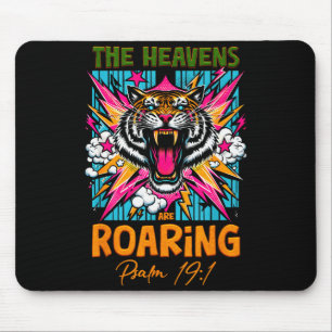 The Heaven Re Roaring Psalm 19 1 Christian Faith T Mouse Mat