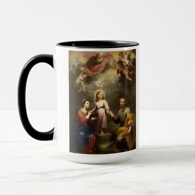 The Heavenly and Earthly Trinities by Murillo Mug (Left)
