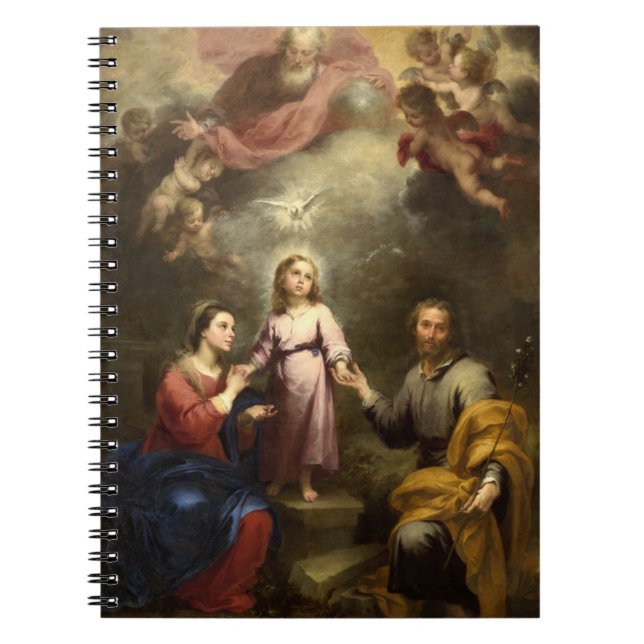 The Heavenly and Earthly Trinities by Murillo Notebook (Front)