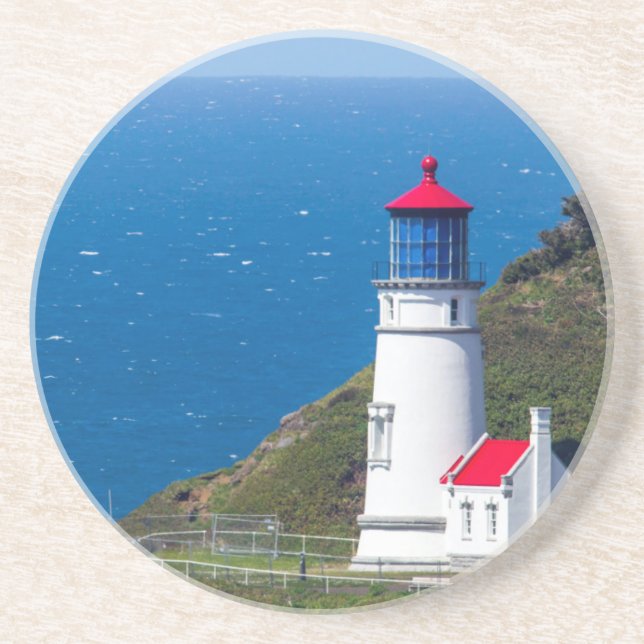 The Heceta Head Lighthouse Near Florence Coaster (Front)