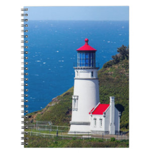 The Heceta Head Lighthouse Near Florence Notebook