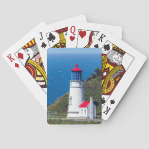 The Heceta Head Lighthouse Near Florence Playing Cards