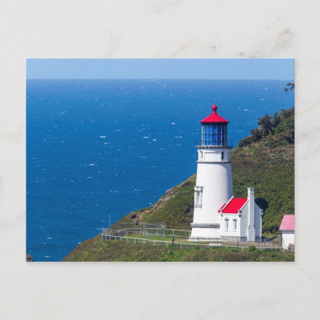 The Heceta Head Lighthouse Near Florence Postcard (Front)