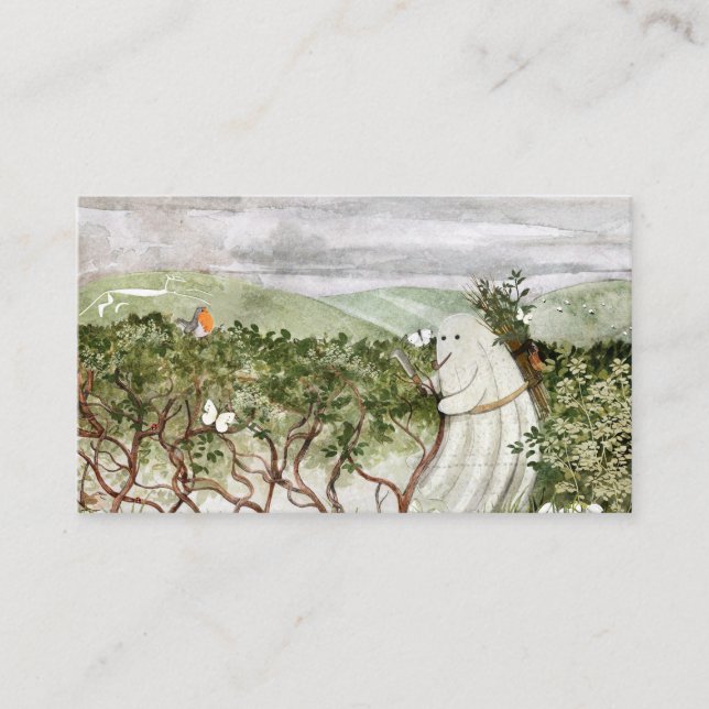 The Hedge-layer Spirit Business Card (Front)