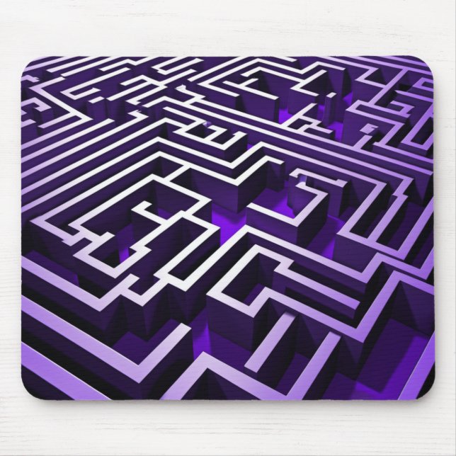 the hedge maze mouse mat (Front)