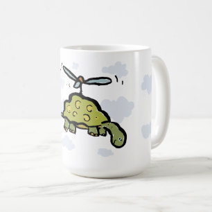 the helicopter tortoise coffee mug
