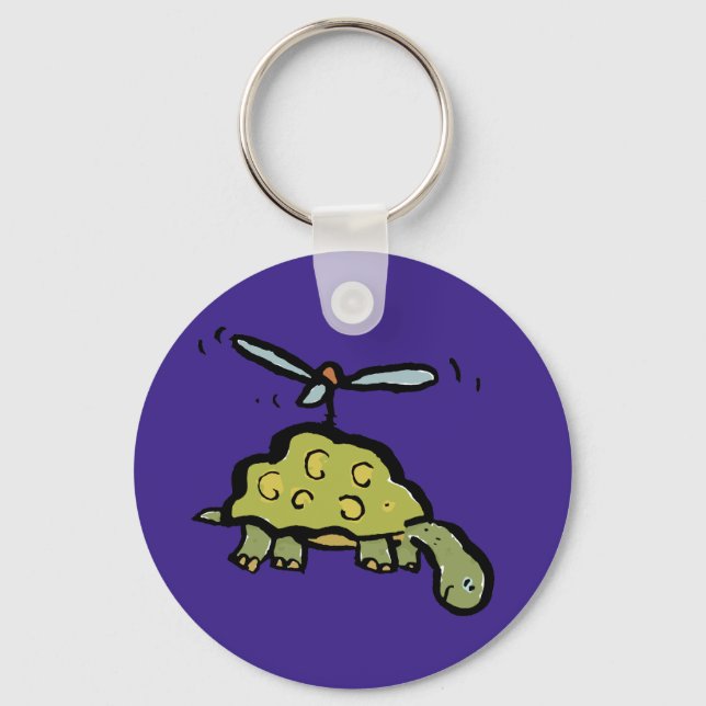 the helicopter tortoise key ring (Front)