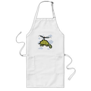the helicopter tortoise long apron