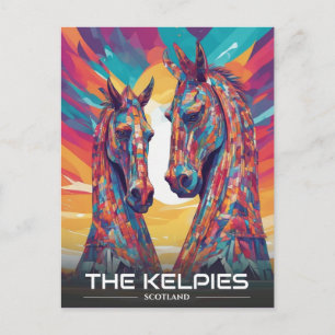 The Helix, The Kelpies, Falkirk - Visit Scotland Holiday Postcard