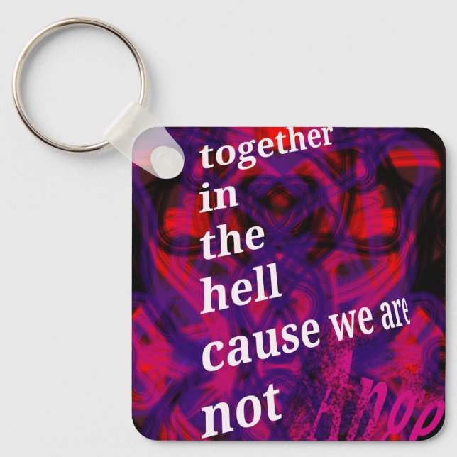 The hell key ring (Front)
