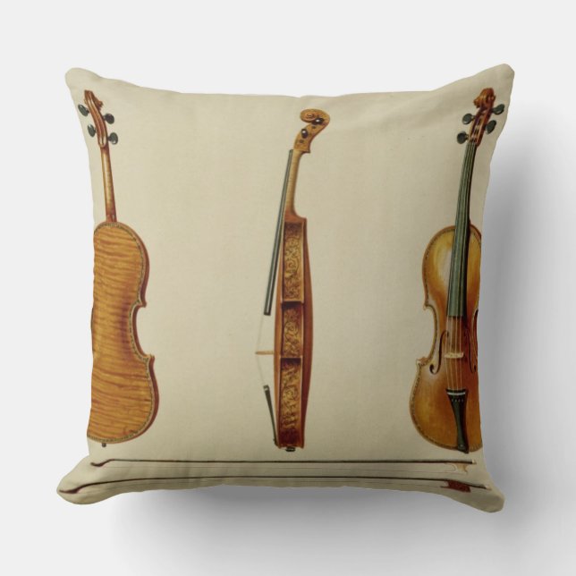 The Hellier violin made by Antonio Stradivarius (c Cushion (Front)