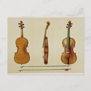 The Hellier violin made by Antonio Stradivarius (c Postcard