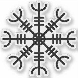 The Helm of Awe - Aegishjalmur (black)