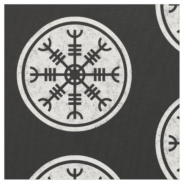 The Helm Of Awe Fabric (Close Up)