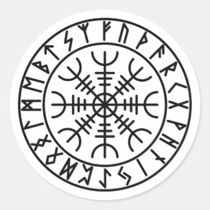 The Helm of Awe Sticker