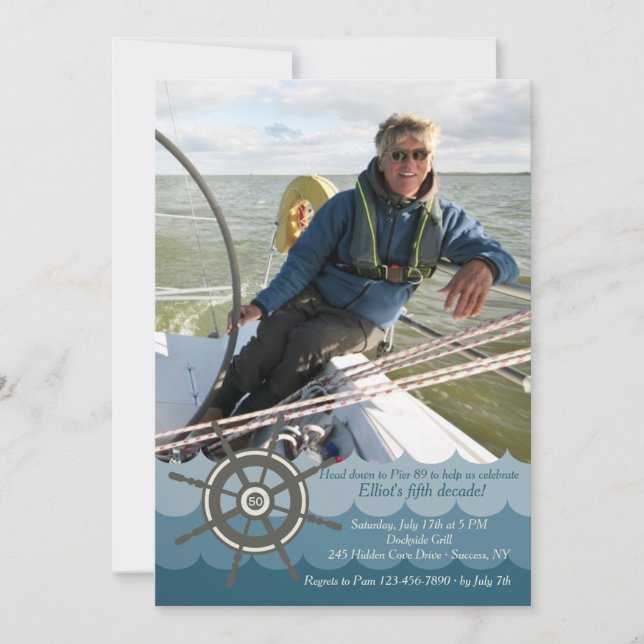 The Helm Photo Invitation (Front)