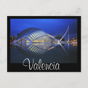 The Hemisfèric, City of Arts and Sciences, Valenci Postcard