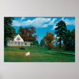 The Hendersonville Country Club House Poster