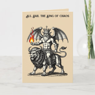 The Herald Of Chaos Asmodeus Card