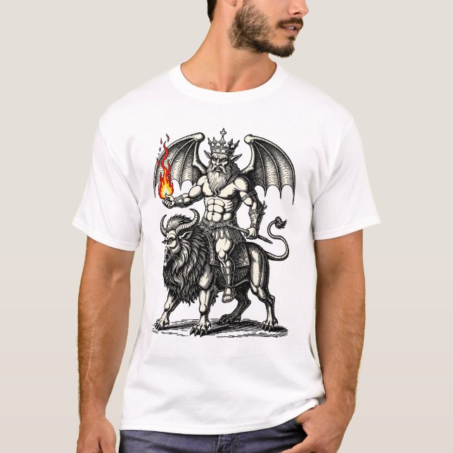 The Herald Of Chaos Asmodeus T-Shirt (Front)